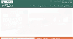 Desktop Screenshot of budgetselfstorageturlock.com