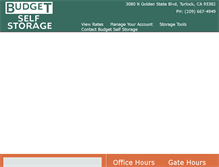 Tablet Screenshot of budgetselfstorageturlock.com